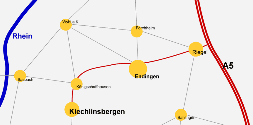 Karte für Anfahrt